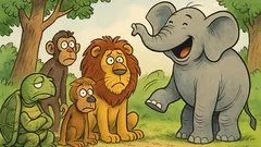 Barzelletta: gli animali sfidano la tartaruga