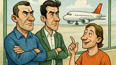 Barzelletta: Vieri, Del Piero e Totti all’aeroporto discutono