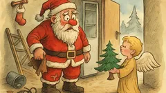 Barzelletta: Babbo Natale e l’angioletto bussa…