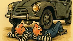 Barzelletta: Cosa fanno due juventini sotto una macchina?