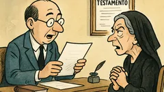 Barzelletta: Un notaio dice alla vedova...