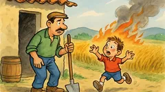 Barzelletta: Papà, ti piace la frutta cotta?