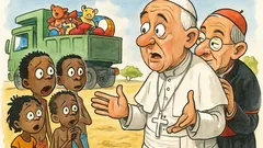 Barzelletta: Il Papa va in Africa...