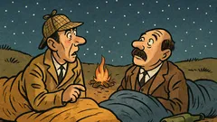 Barzelletta: Holmes sveglia Watson sotto le stelle