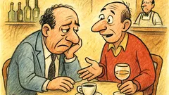 Barzelletta: Due amici si incontrano al bar