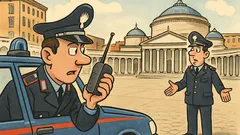 Barzelletta: Un carabiniere parla per radio