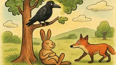 Barzelletta: Una lepre chiede al corvo