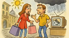 Barzelletta: «Francesco, shopping in via del Corso?»