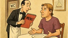 Barzelletta: Un cameriere a Totti: «Menù?»