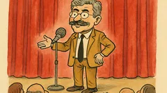 Barzelletta: Il massimo comico coi baffi?