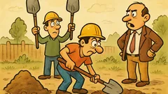 Barzelletta: tre matti fanno i lampioni...