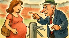 Barzelletta: Presidente tirchio allo stadio, poi…