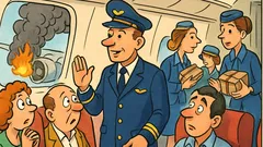 Barzelletta: un aereo perde due motori...