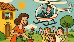 Barzelletta: Nelle fiction italiane è sempre bel tempo