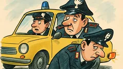 Barzelletta: due carabinieri sono in macchina...