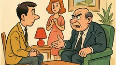 Barzelletta: Un giovanotto chiede la mano