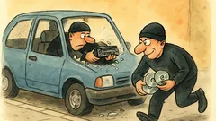 Barzelletta: Due sconosciuti rubano autoradio e CD