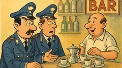 Barzelletta: Due carabinieri al bar, sorpresa