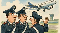 Barzelletta: Tre carabinieri a Malpensa…