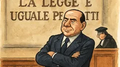 Barzelletta: Berlusconi entra in tribunale...