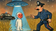 Barzelletta: Gazzella uno, qui Centrale, avvistamento UFO...