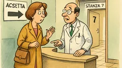 Barzelletta: Una donna riceve una telefonata