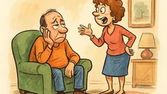 Barzelletta: Torno a casa senza parole...