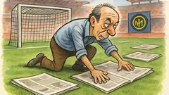 Barzelletta: Moratti stende giornali a San Siro