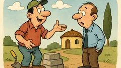 Barzelletta: Mi sto costruendo una casa nuova...