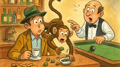 Barzelletta: Un tale entra in un bar...