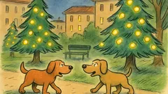 Barzelletta: Due cani a Milano a Natale