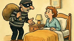 Barzelletta: «Hai guardato sotto il letto?»