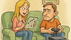 Barzelletta: Totti fa il cruciverba con Ilary