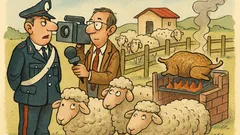 Barzelletta: rubati montoni, già pronti gli arrosti