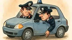 Barzelletta: Due carabinieri in macchina...