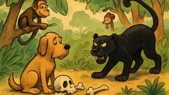 Barzelletta: un cane si perde in safari