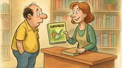 Barzelletta: Un pigro entra in libreria...