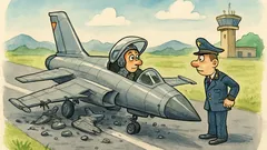 Barzelletta: Un carabiniere atterra col jet