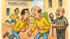 Barzelletta: Gara di corsa nel manicomio…