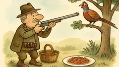 Barzelletta: Sai la differenza tra fagiano e fagioli