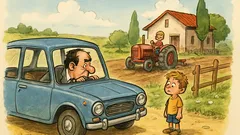 Barzelletta: Un signore si perde in campagna