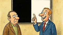 Barzelletta: Ottimista, quello che vede nero bianco