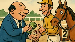 Barzelletta: Un ricco scommette sui cavalli
