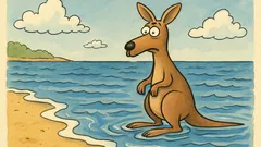 Barzelletta: In quale mare sta il canguro?