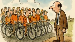 Barzelletta: In Olanda scendono tutti dalle bici...