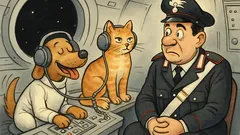 Barzelletta: A una missione nello spazio