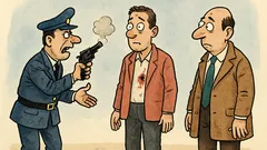 Barzelletta: Ho sparato solo un colpo d’avvertimento…