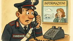 Barzelletta: Un carabiniere chiama l’aeroporto