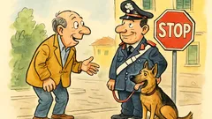Barzelletta: Un signore incontra un carabiniere...