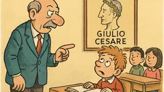 Barzelletta: «Pierino, che sai di Giulio Cesare?»